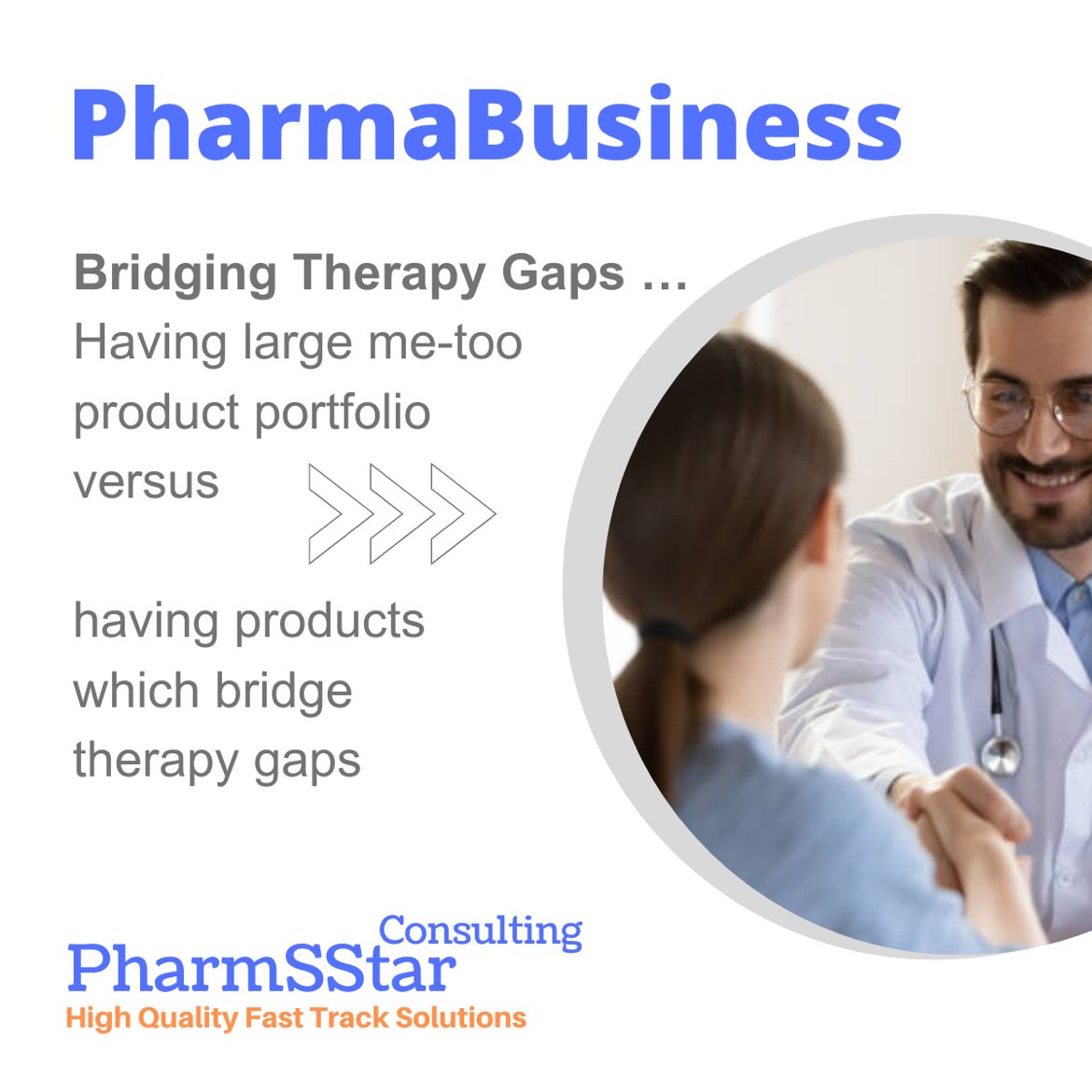 Pharma Business: Bridging Therapy Gaps