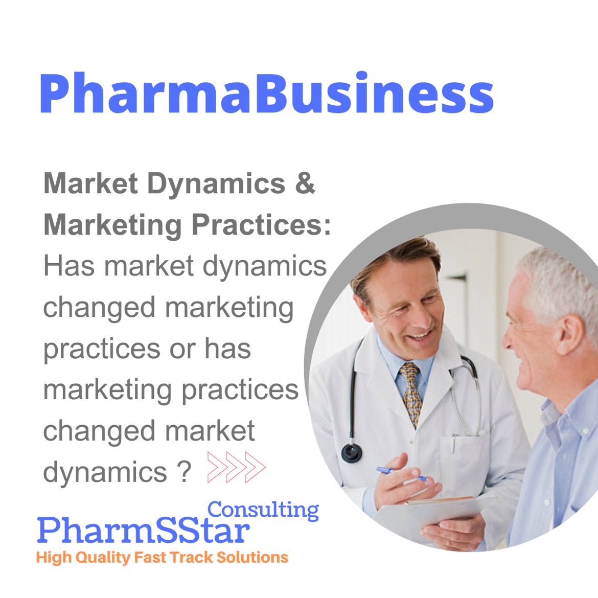 Pharma Business: Has market dynamics changed marketing practices or has marketing practices changed market dynamics ?