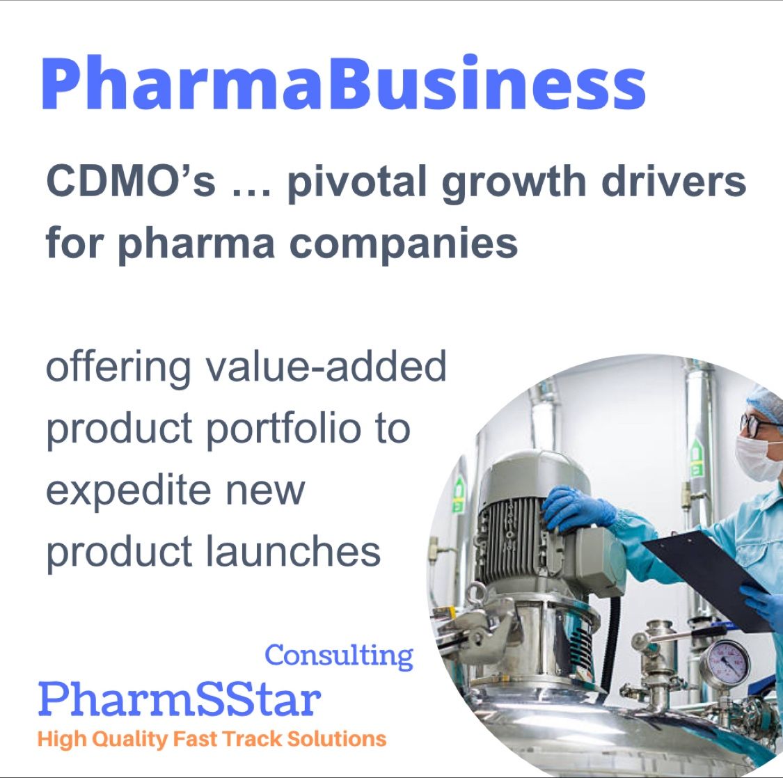 CDMO’s in Pharma Business: Pivotal growth drivers for pharmaceutical companies