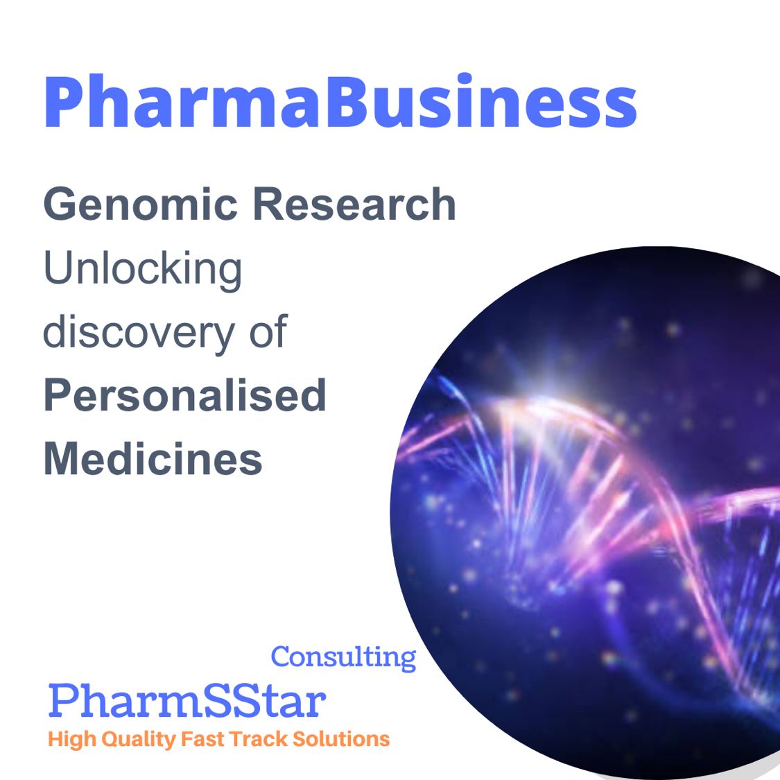 Genomic Research in Pharma Business: Unlocking the discovery of Personalized Medicines​